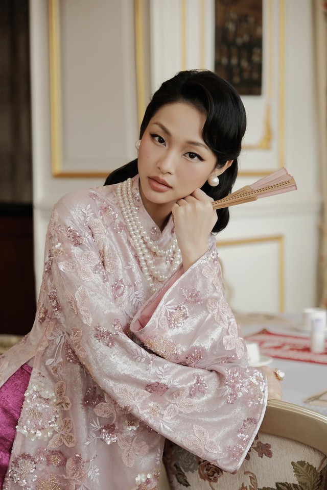 Bí quyết chọn phụ kiện cho áo dài thêm sang trọng, quý phái - Ảnh 4.