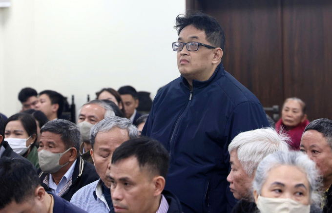 Bị cáo Huỳnh Nguyễn Lộc, cựu Viện trưởng Viện y dược học dân tộc TP HCM. Ảnh: Thanh Lam