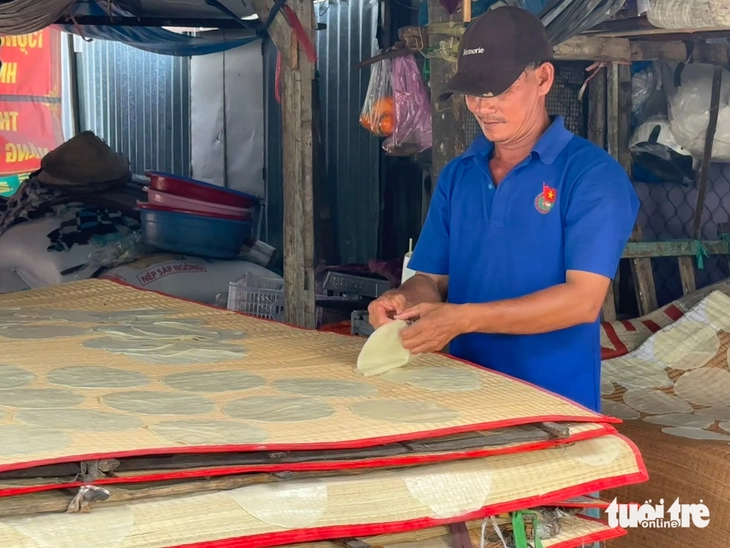 làng nghề bánh phồng - Ảnh 4.