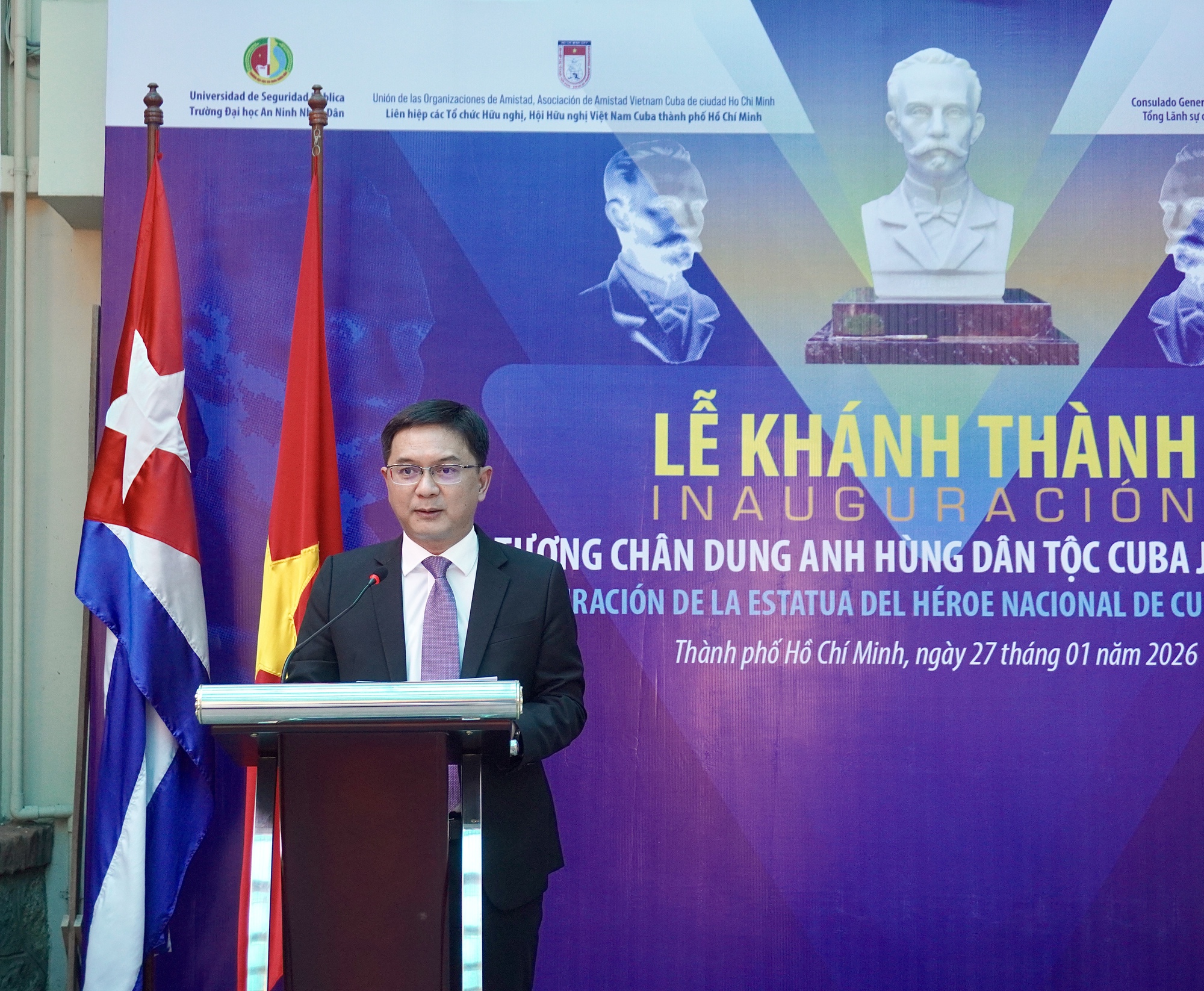 Khánh thành tượng José Martí, khắc sâu tình bạn Việt Nam - Cuba- Ảnh 4.