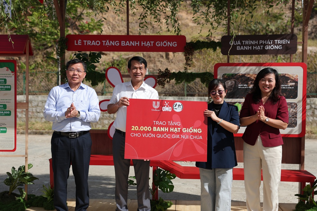 Cùng OMO mang “lộc xanh” đến Vườn quốc gia Núi Chúa - Phước Bình - 3