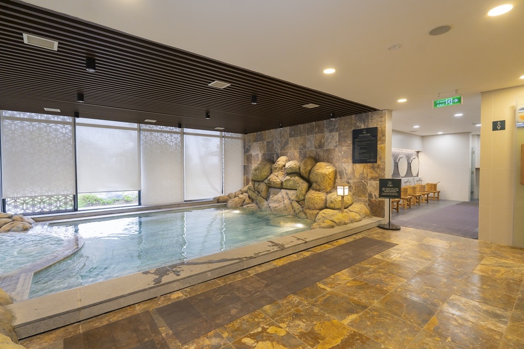 Cư dân đảo Vũ Yên trải nghiệm tắm Onsen trong ngày khai trương Ikigai Wellness Center - 4