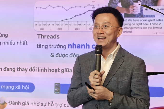 Ông Khôi Lê, Giám đốc Quốc gia Meta Việt Nam. Ảnh: Trọng Đạt