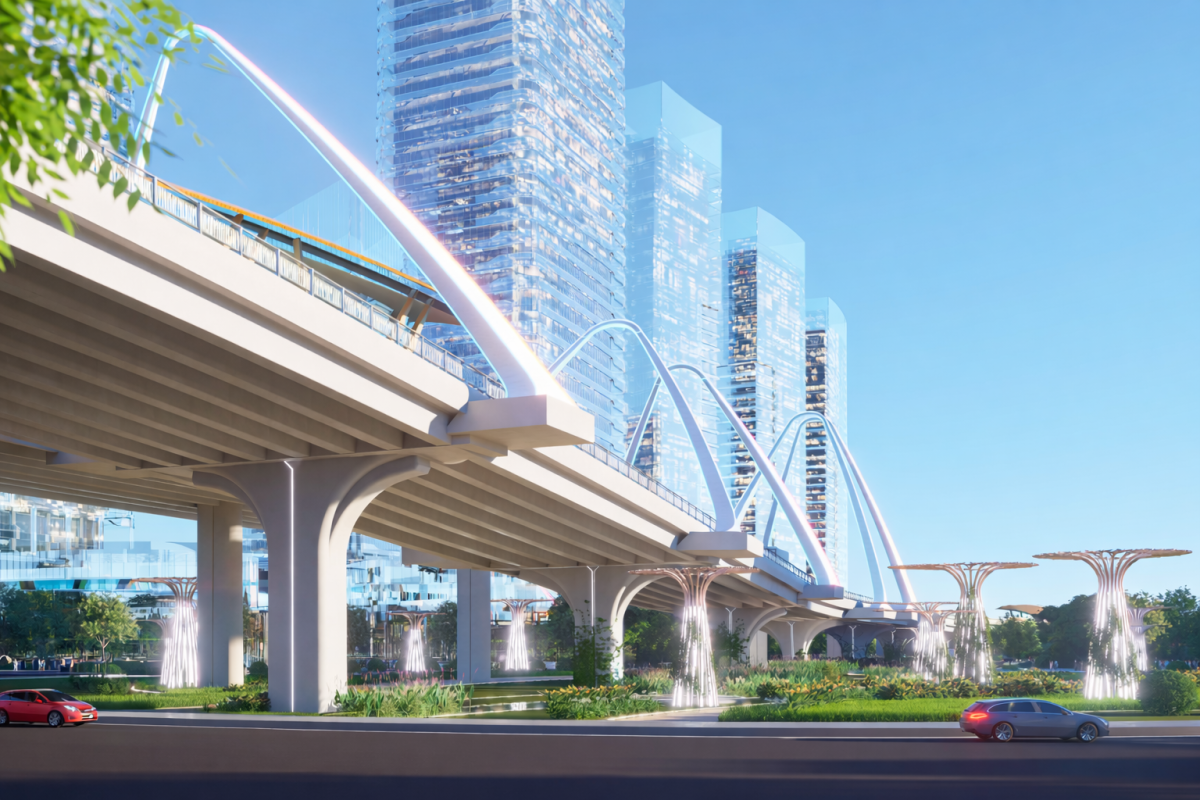 Khu Nam TP.HCM sắp có đường trên cao 'đẹp như mơ' nối thẳng vào trung tâm- Ảnh 5.
