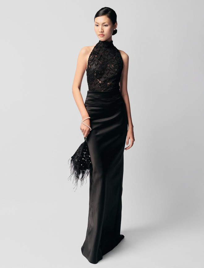 Đầm dự tiệc đơn sắc, tối giản gây ấn tượng từ ánh nhìn đầu tiên - Ảnh 6.