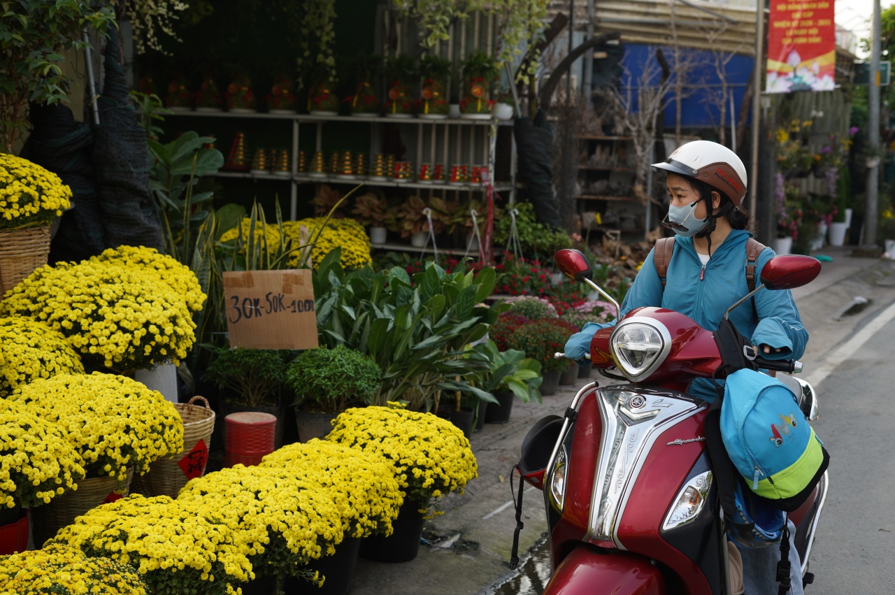 Ấm lòng ngày giáp Tết: Người dân TP.HCM chung tay giải cứu từng chậu cúc mâm xôi, giúp bà con nông dân miền Tây vơi bớt nỗi lo mất mùa- Ảnh 8.