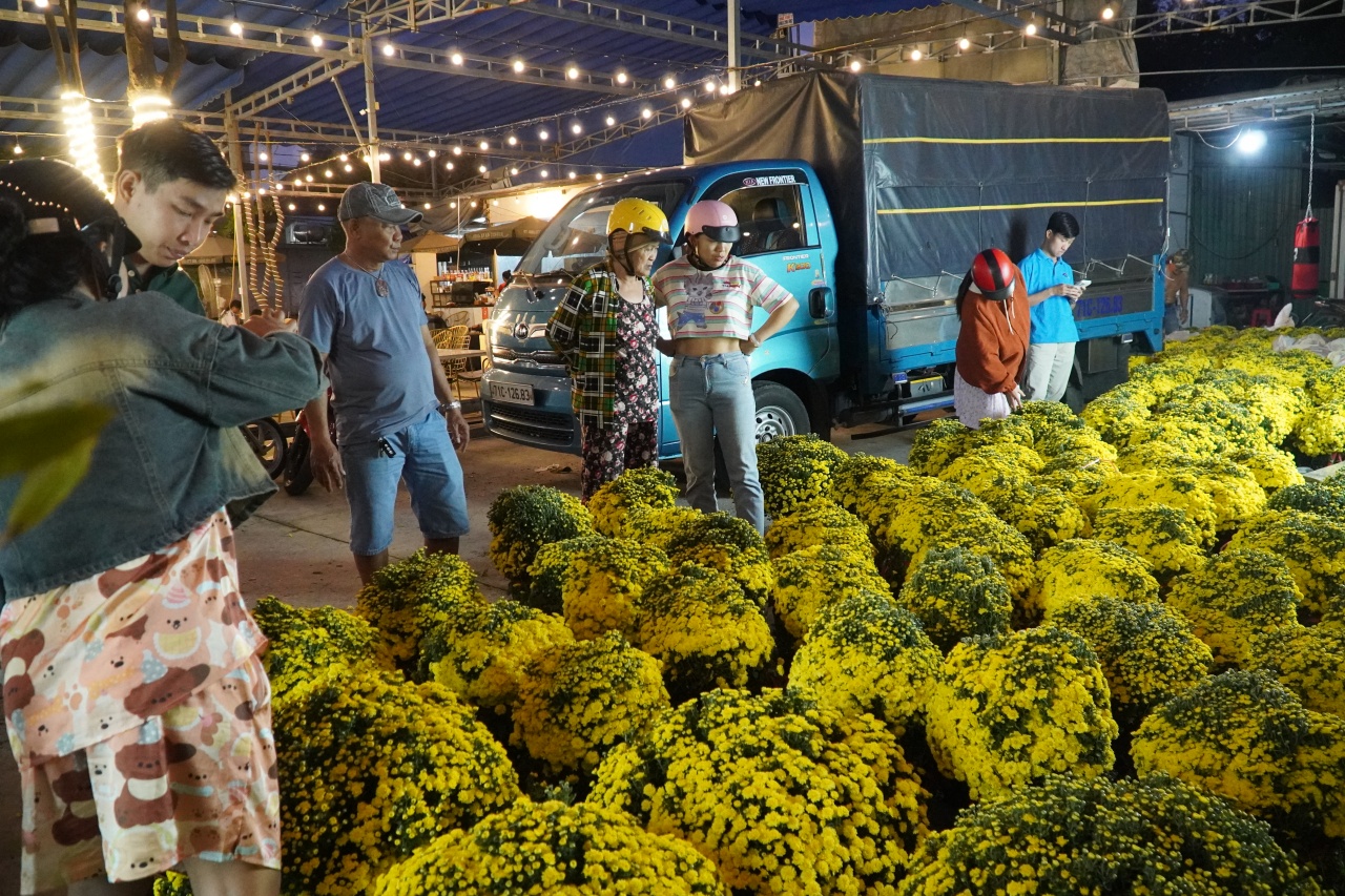 Ấm lòng ngày giáp Tết: Người dân TP.HCM chung tay giải cứu từng chậu cúc mâm xôi, giúp bà con nông dân miền Tây vơi bớt nỗi lo mất mùa- Ảnh 13.