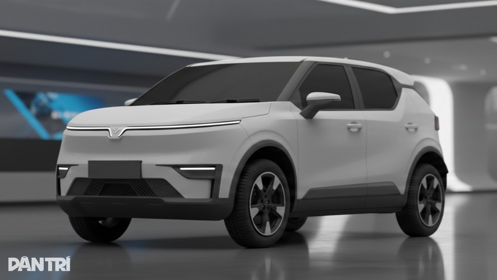 Hé lộ thiết kế SUV lạ nhiều khả năng là phiên bản mới của VinFast VF 5 - 2