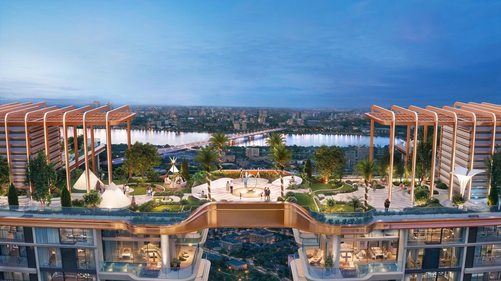 Dinh thự xanh giữa tầng không Hà Nội - 3