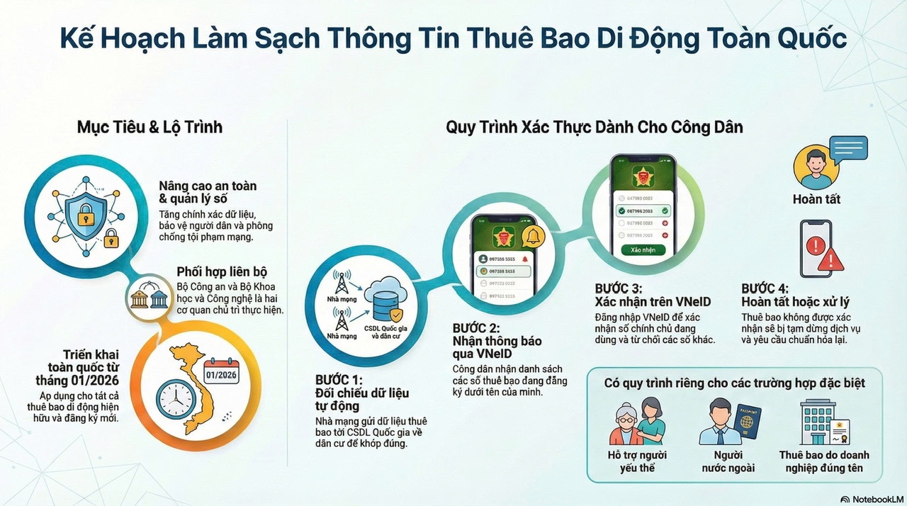 Xác thực thuê bao di động, ngăn lừa đảo 1 Xác thực thuê bao di động, ngăn lừa đảo - Ảnh 2.