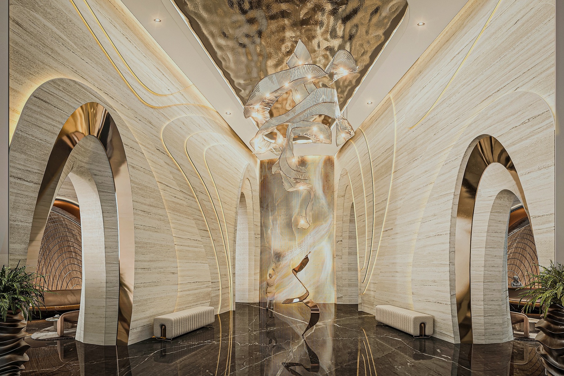 Khách sạn cao nhất thế giới, có 1.000 phòng, khách ngủ chạm mây - 12