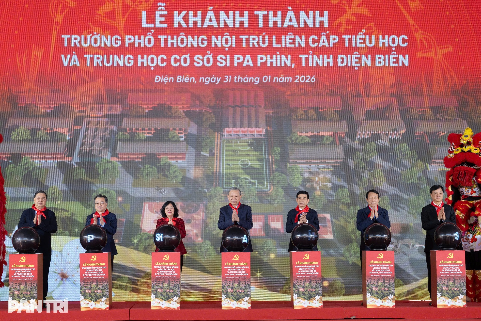 Tổng Bí thư Tô Lâm khánh thành trường nội trú hiện đại nhất vùng biên giới - 9