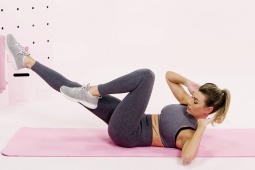 5 bài tập tại nhà giúp đốt mỡ bụng hiệu quả