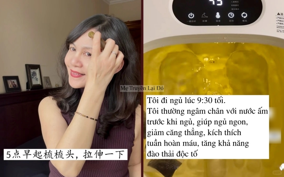 57 tuổi vẫn da mịn tóc dày nhờ bí quyết chăm sóc 