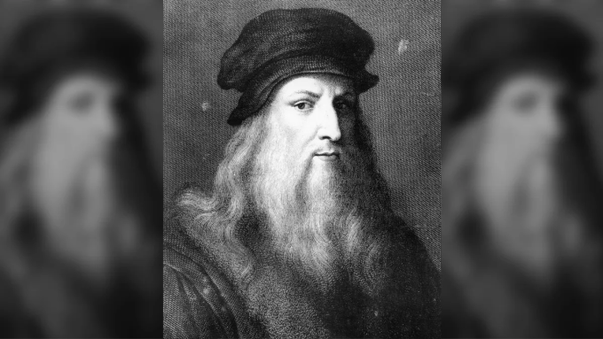 Tranh vẽ Leonardo da Vinci (1452-1519). Ảnh: Wikimedia Commons