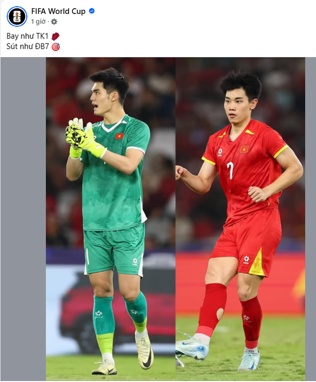 AFC ca ngợi U23 Việt Nam toàn thắng, FIFA vinh danh Đình Bắc, Trung Kiên - 1