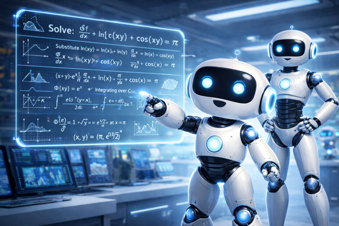 Minh họa khả năng AI có thể giải toán. Ảnh: ChatGPT