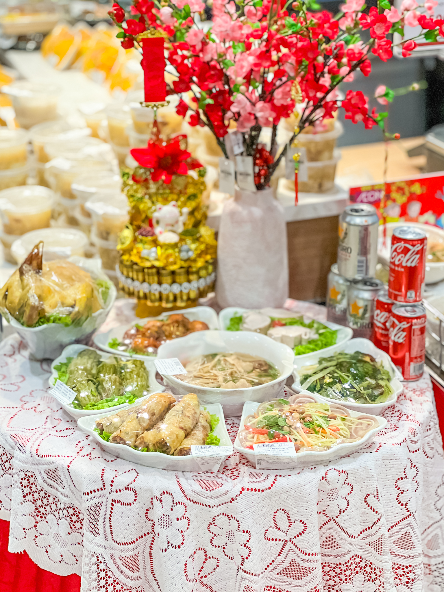 Aeon Mall bây giờ bán cả cỗ Tết Aeon Mall bây giờ bán cả cỗ Tết