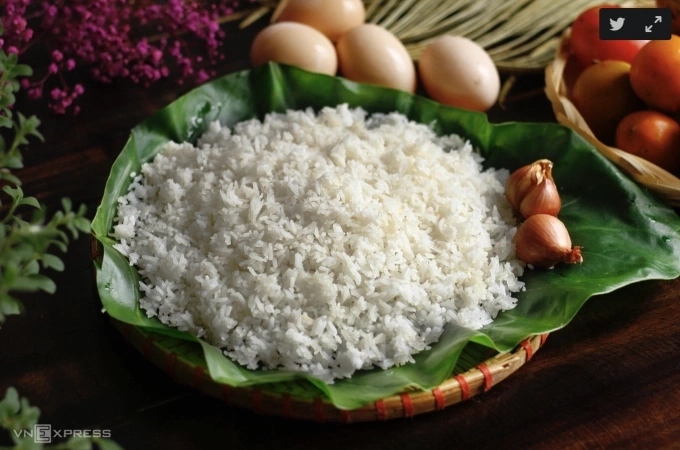Cơm trắng có chỉ số đường huyết cao. Ảnh: Bùi Thủy