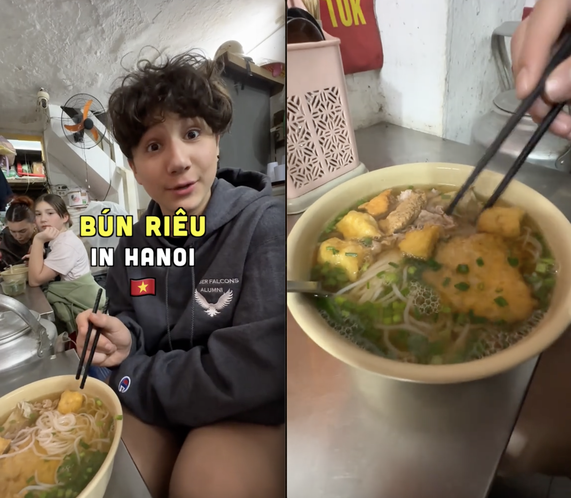 Ăn xong bát bún riêu, khách Tây chỉ vào 1 thứ và khẳng định chỉ cần nhìn nó là biết quán ăn Việt nào ngon- Ảnh 1.