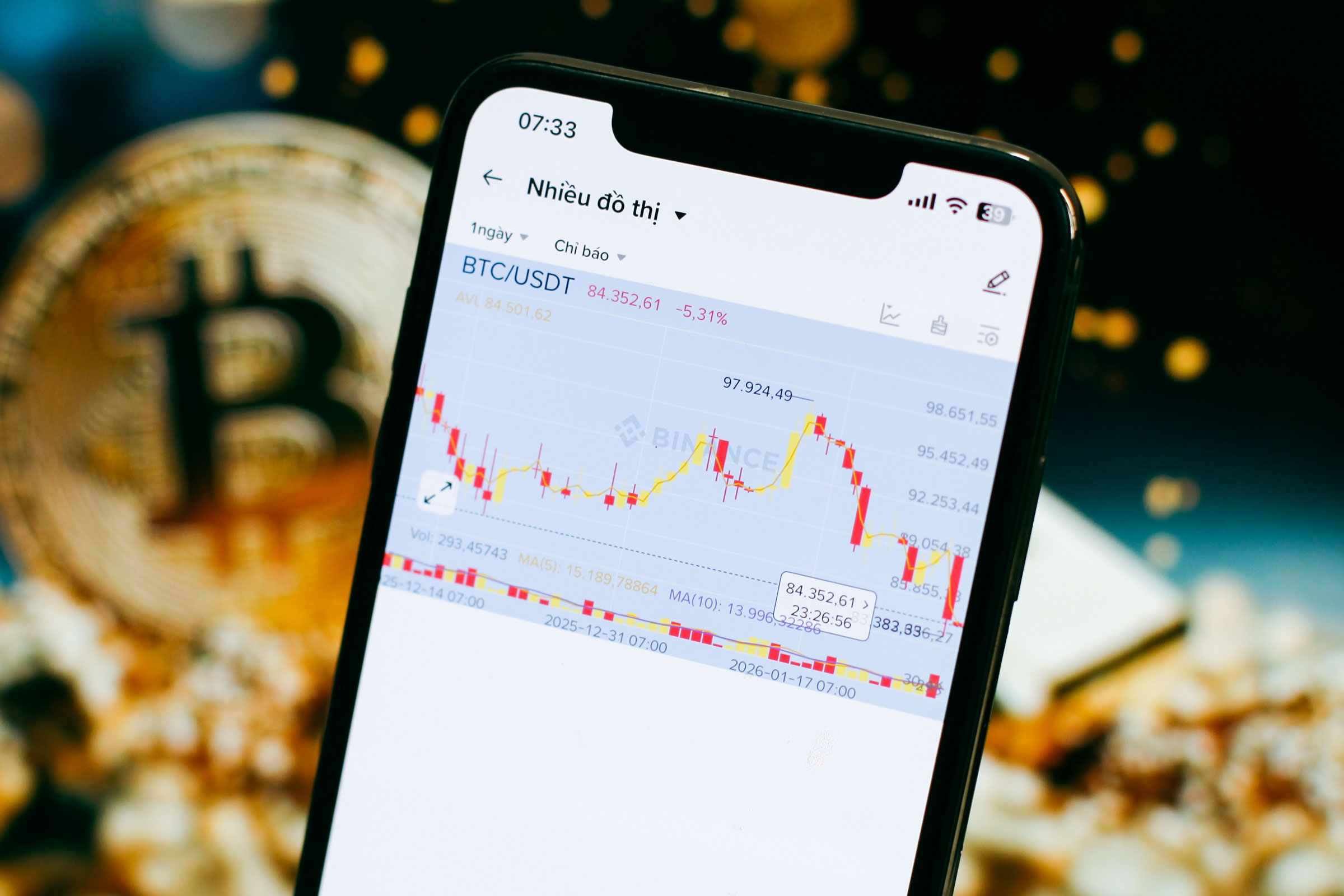 Giá Bitcoin hôm nay 30.1.2026: BTC giảm sốc, thổi bay gần 1 tỉ USD - Ảnh 1.