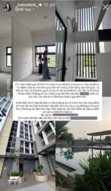 Khoe mới mua thêm căn duplex, bị chê “đường xấu không ai thuê”: Bà chủ Hạt Mít thẳng thắn đáp trả- Ảnh 2.