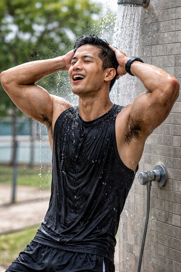 Bác sĩ cảnh báo những thói quen kích hoạt đột quỵ sau khi chơi thể thao 1 Tắm nước lạnh ngay sau khi vận động mạnh, đặc biệt ban đêm hoặc khi trời lạnh nguy cơ đột quỵ tăng cao