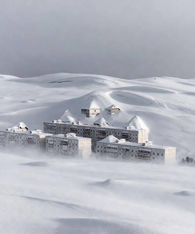 Quang cảnh thành phố Petropavlovsk-Kamchatsky, thủ phủ bán đảo Kamchatka, ngày 18/1. Ảnh: X/Worlds Amazing Things