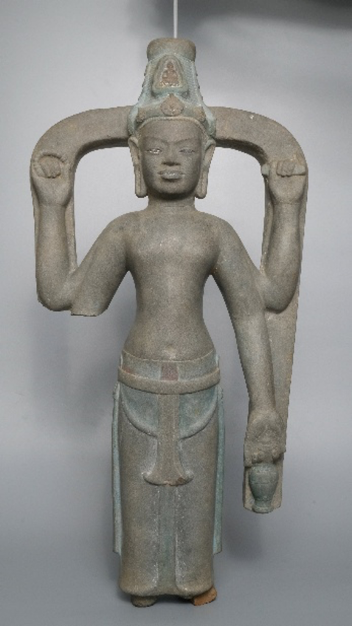 Bí mật sau nụ cười bất tử của Phật Bà Chăm Pa 1.300 tuổi- Ảnh 1.