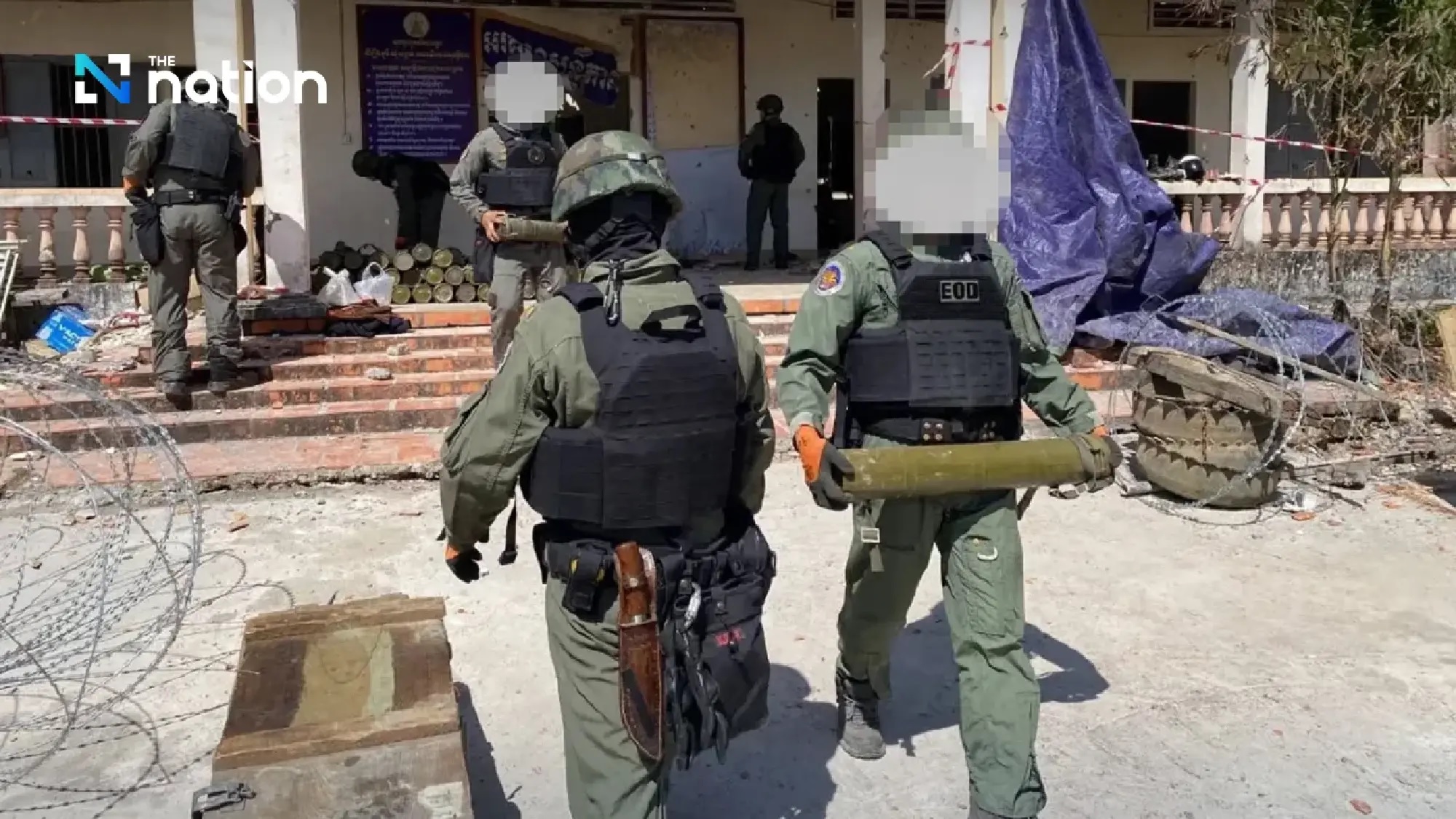 Campuchia và Thái Lan tranh cãi về kho vũ khí tại sòng bạc ở biên giới - Ảnh 1.