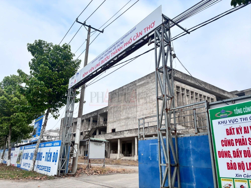 Dự án BV ung bướu 500 giường khởi động lại vào đầu tháng 1-2026. Ảnh: NHẪN NAM du-an-bv-ung-buou-can-tho-500-giuong.jpg