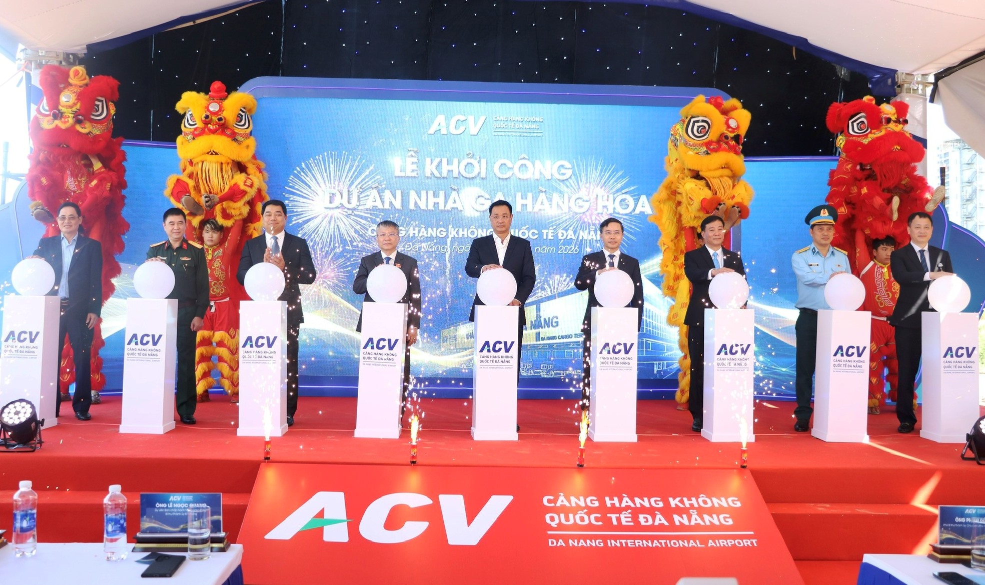 Cảng hàng không quốc tế Đà Nẵng khởi công Nhà ga hàng hóa 361 tỉ đồng - Ảnh 4.