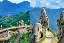 Xuất hiện phiên bản như 'anh em thất lạc' của cầu Vàng Đà Nẵng