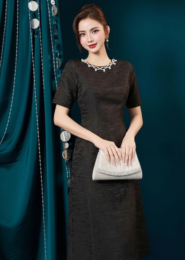 Chạm ngưỡng quý phái cùng những thiết kế đính ngọc trai- Ảnh 1.