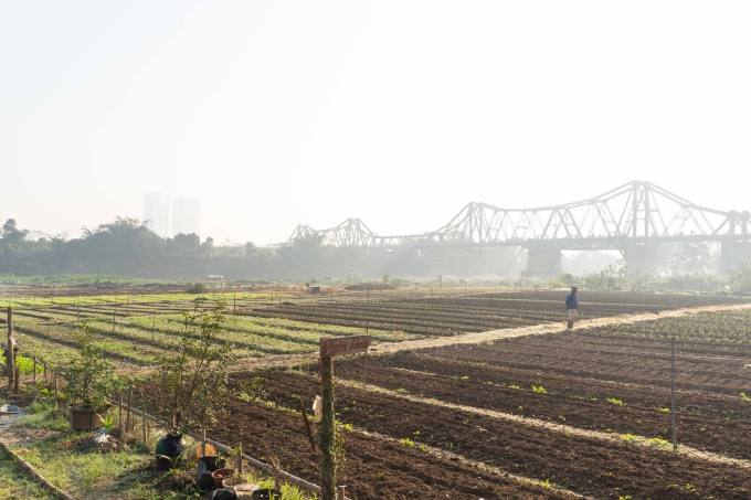 Ô nhiễm không khí ở Hà Nội. Ảnh: Hoàng Giang