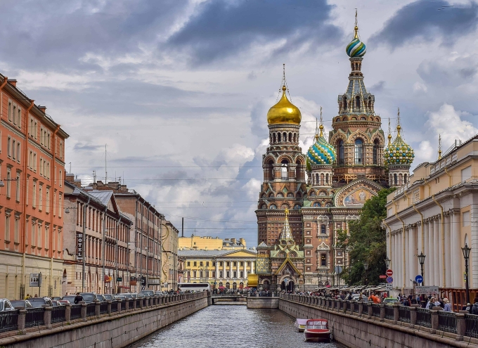 Khung cảnh ở thành phố Saint Petersburg. Ảnh: Travel Bliss Now