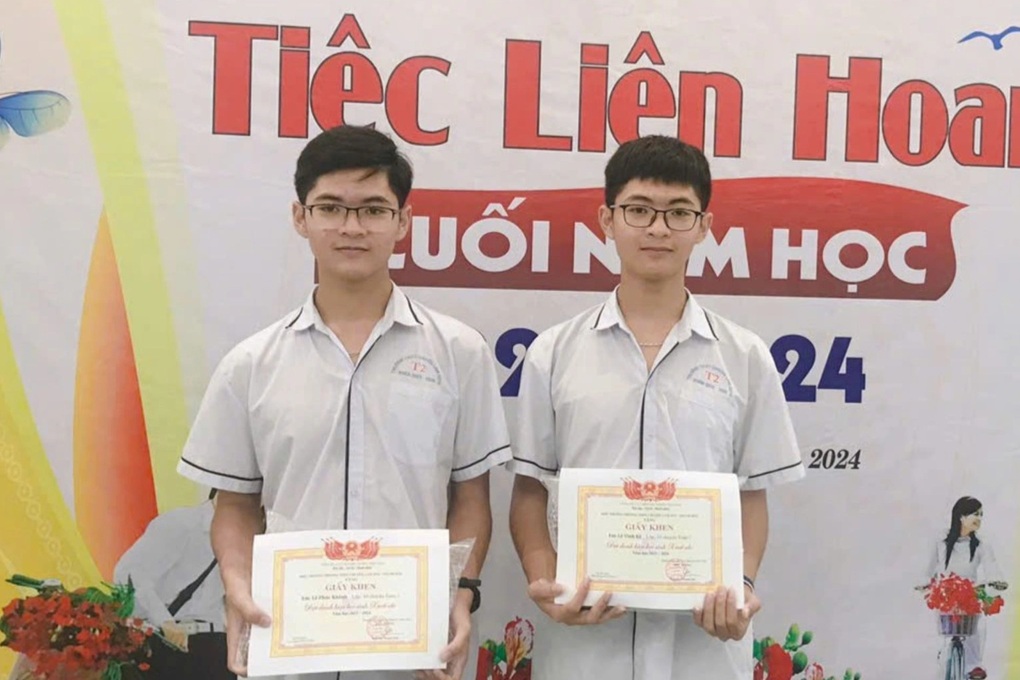 Chia sẻ của cặp song sinh cùng đạt giải nhất học sinh giỏi quốc gia - 1
