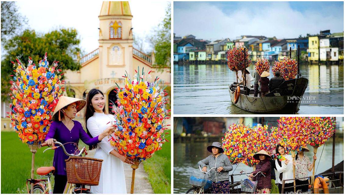 Mỗi bông hoa Thanh Tiên không chỉ là biểu tượng cho sự khéo léo và tinh tế của nghệ nhân mà còn là sự kết tinh của một quy trình thủ công tỉ mỉ. Ảnh: LH