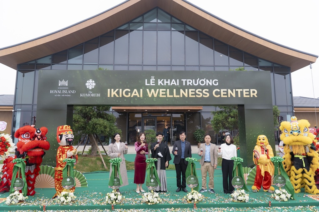 Cư dân đảo Vũ Yên trải nghiệm tắm Onsen trong ngày khai trương Ikigai Wellness Center - 1