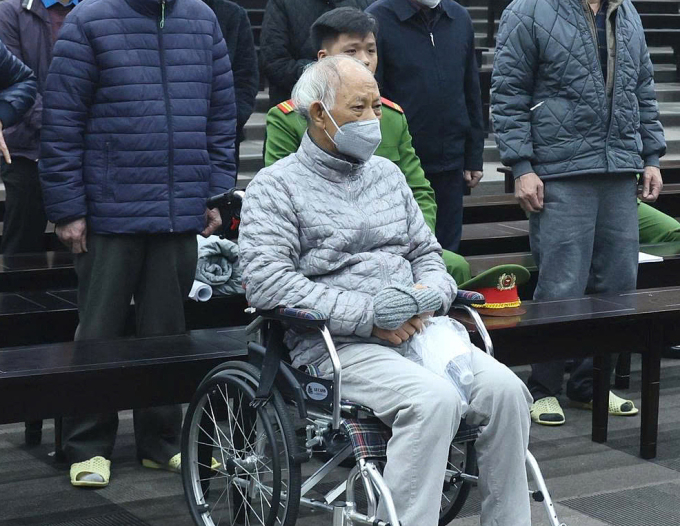 Bị cáo Nguyễn Ngọc Anh, cựu Tổng giám đốc Vicem tại tòa. Anh: Danh Lam