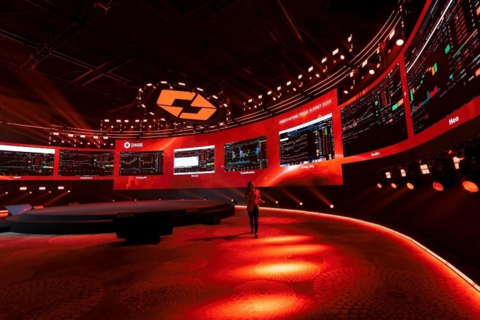 Hình thức thi đấu phái sinh trưc tiếp từng được DNSE giới thiệu tại sự kiện DNSE Future Tech Summit vào tháng 11/2025. Ảnh: DNSE