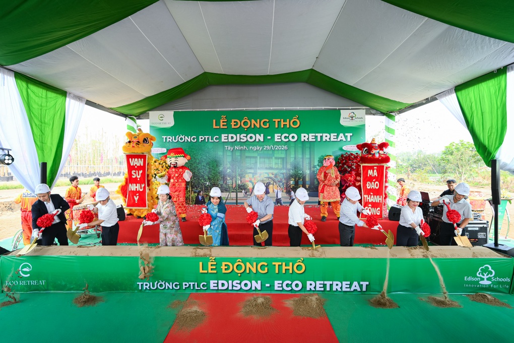 Đại đô thị Eco Retreat: Động thổ Trường Phổ thông liên cấp Edison quy mô 3.600 học sinh - 1