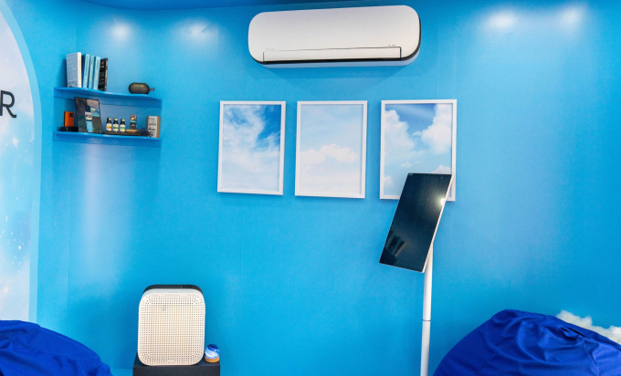 Hệ thống điều hòa không khí Air Creator của Daikin. Ảnh: Huy Đức