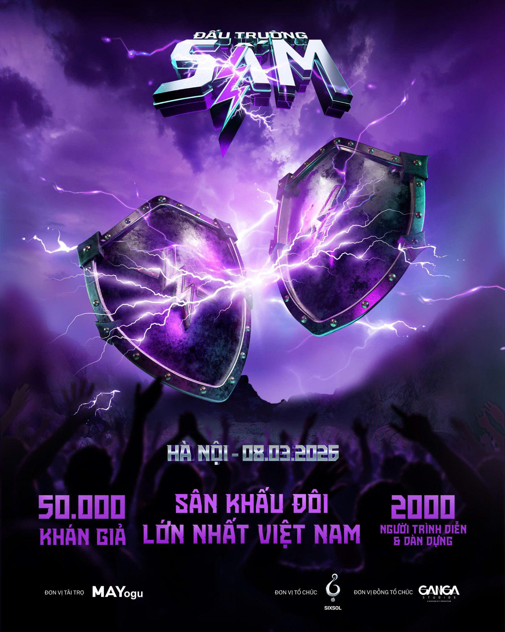 Đấu Trường Sấm tại Hà Nội quy tụ 50.000 người mở màn làn sóng siêu concert năm 2026- Ảnh 1. Đấu Trường Sấm tại Hà Nội quy tụ 50.000 người mở màn làn sóng siêu concert năm 2026- Ảnh 1.
