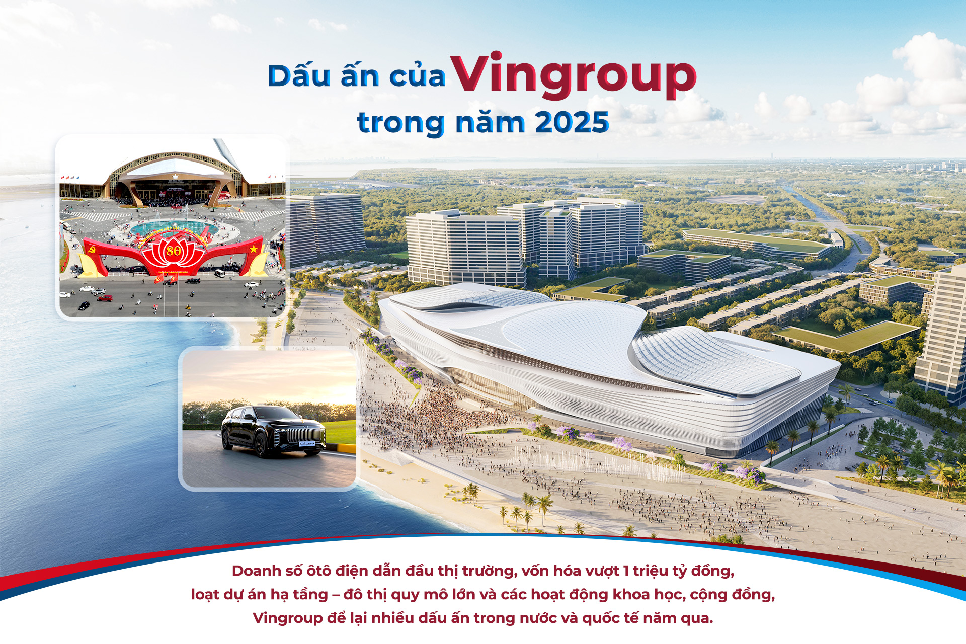 Dau an Vingroup nam 2025