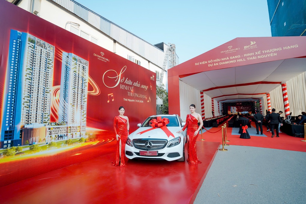 Diamond Hill Thái Nguyên ghi dấu ấn với sự kiện tri ân và lễ khai trương sảnh tháp A - 1