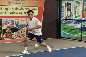 Hứng khởi với giải 'Pickleball Xuân An Lạc' do Ủy ban MTTQ Việt Nam phường An Lạc tổ chức