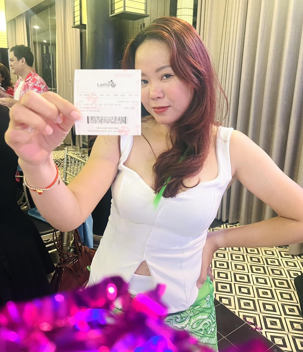 Doanh nghiệp đưa xổ số Vietlott vào tiệc tất niên 1 xổ số - Ảnh 1.