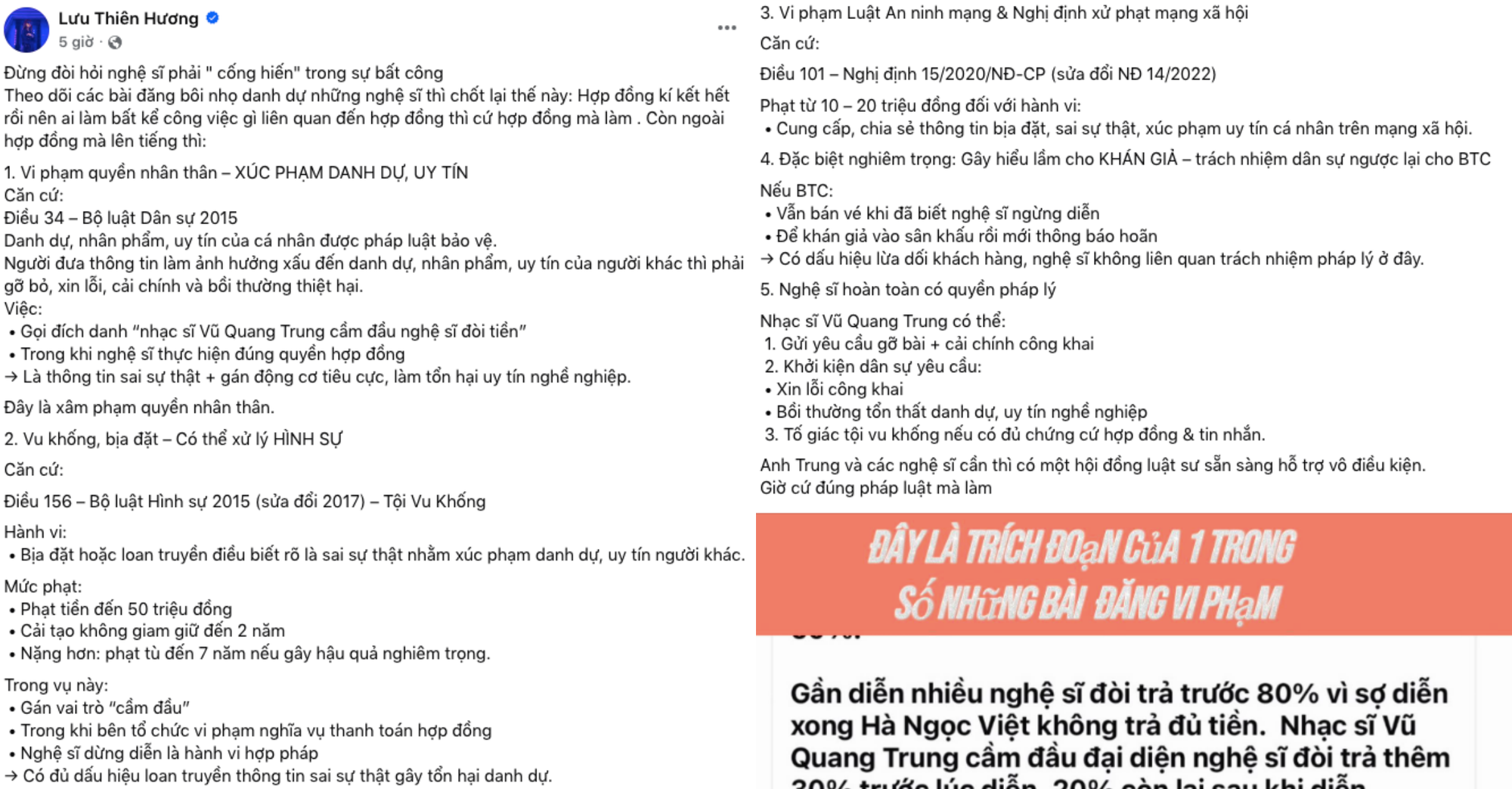 Show Về Đây Bốn Cánh Chim Trời bị huỷ đột ngột: “Đừng đòi hỏi nghệ sĩ phải ‘cống hiến’ trong sự bất công”- Ảnh 3.