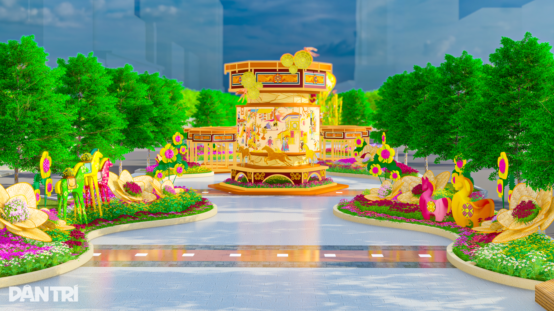 Đường hoa Nguyễn Huệ Tết 2026 lần đầu có hai phiên bản ngày - đêm - 9